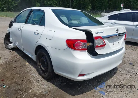 2011 Toyota Corolla Le from USA, damaged, VIN 2T1BU4EE4BC667977